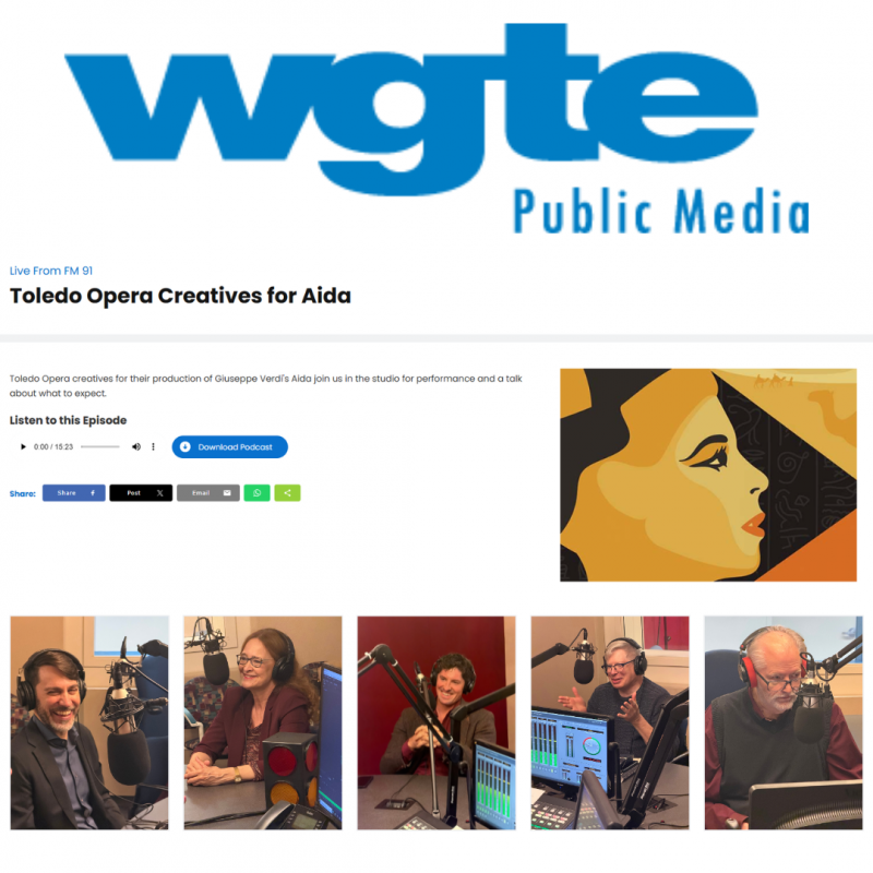Thumbnail photo of Toledo Opera Creatives for Aida