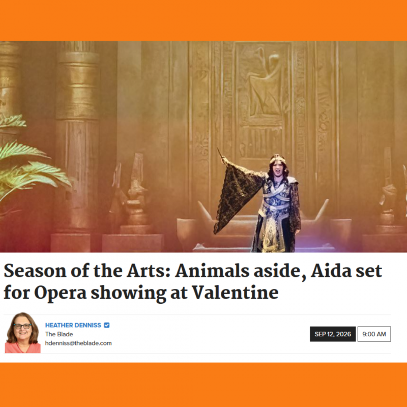Thumbnail photo of Season of the Arts: Animals aside, Aida set for Opera showing at Valentine