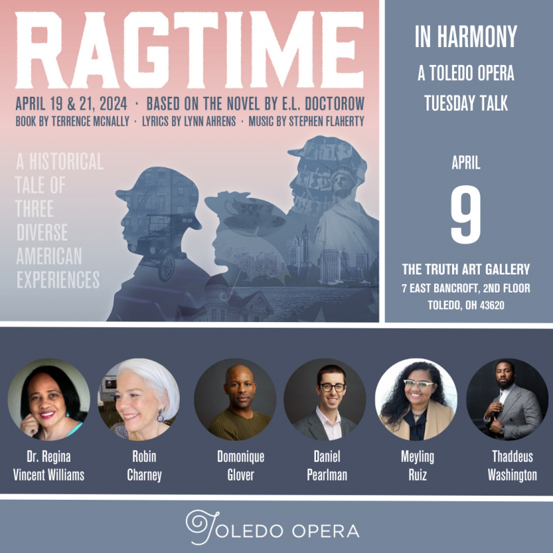 Thumbnail photo of Toledo Opera to Host a Ragtime Tuesday Talk 