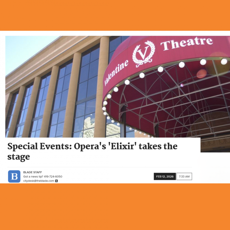 Thumbnail photo of Special Events: Opera's 'Elixir' takes the stage
