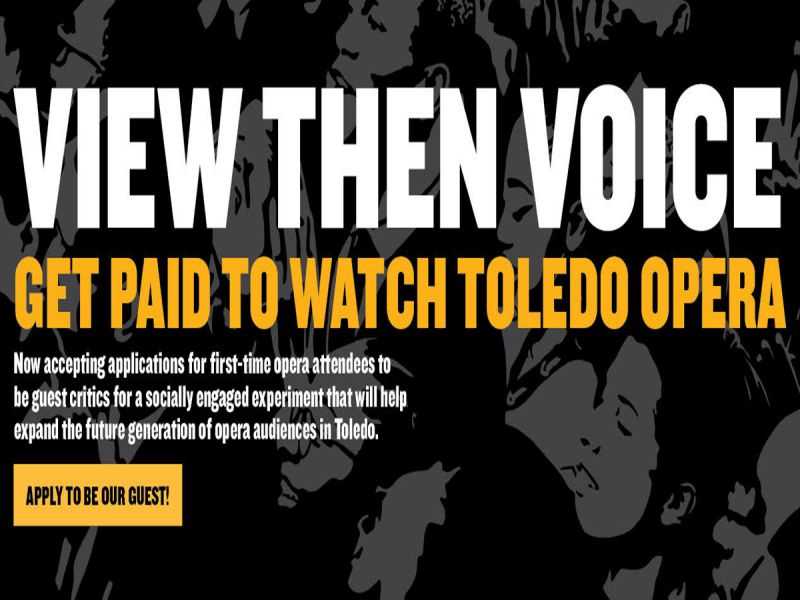Thumbnail photo of Toledo Opera Seeking Applications for Third Round of “View Then Voice” Focus Groups.